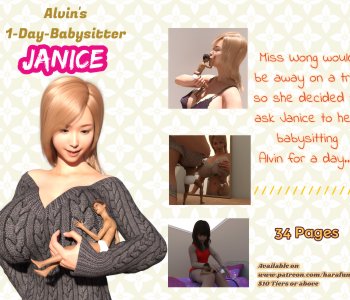 Alvin's 1-Day-Babysitter Janice Porn Comics